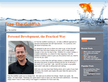Tablet Screenshot of freethegoldfish.com